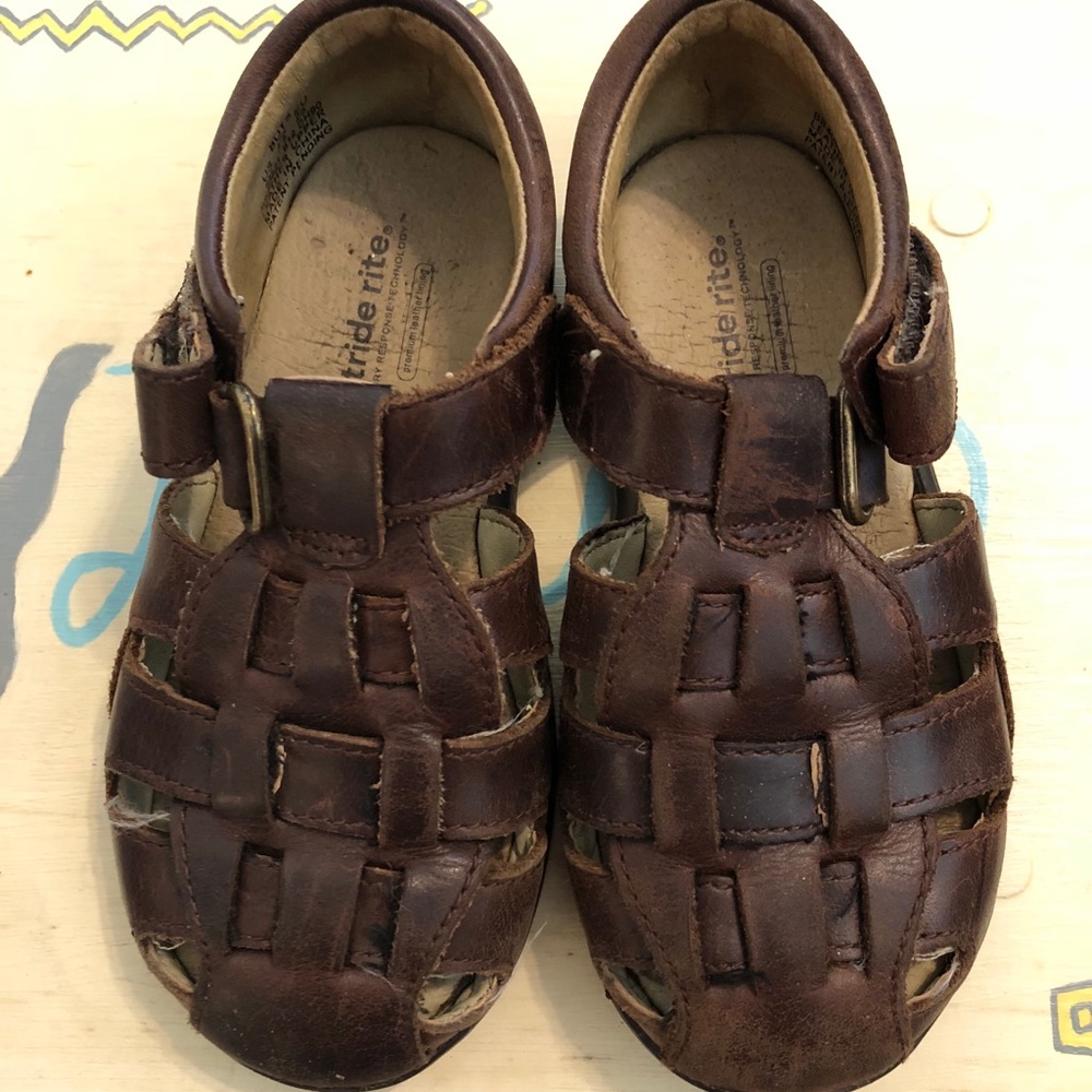 Stride Rite sandals.